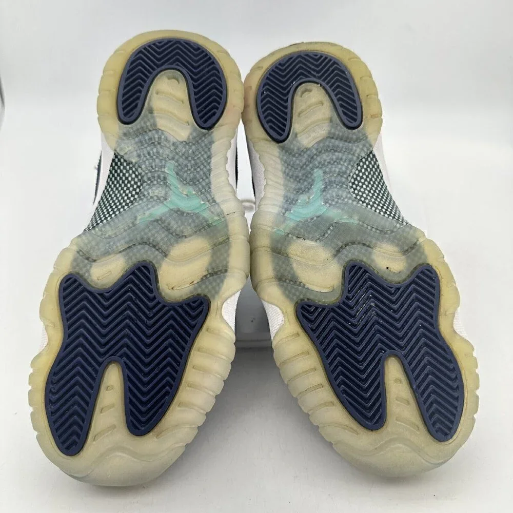 Nike Air Jordan 11 Retro Low Blue Moon Youth Shoes 580521-408 Size 4Y Women 6